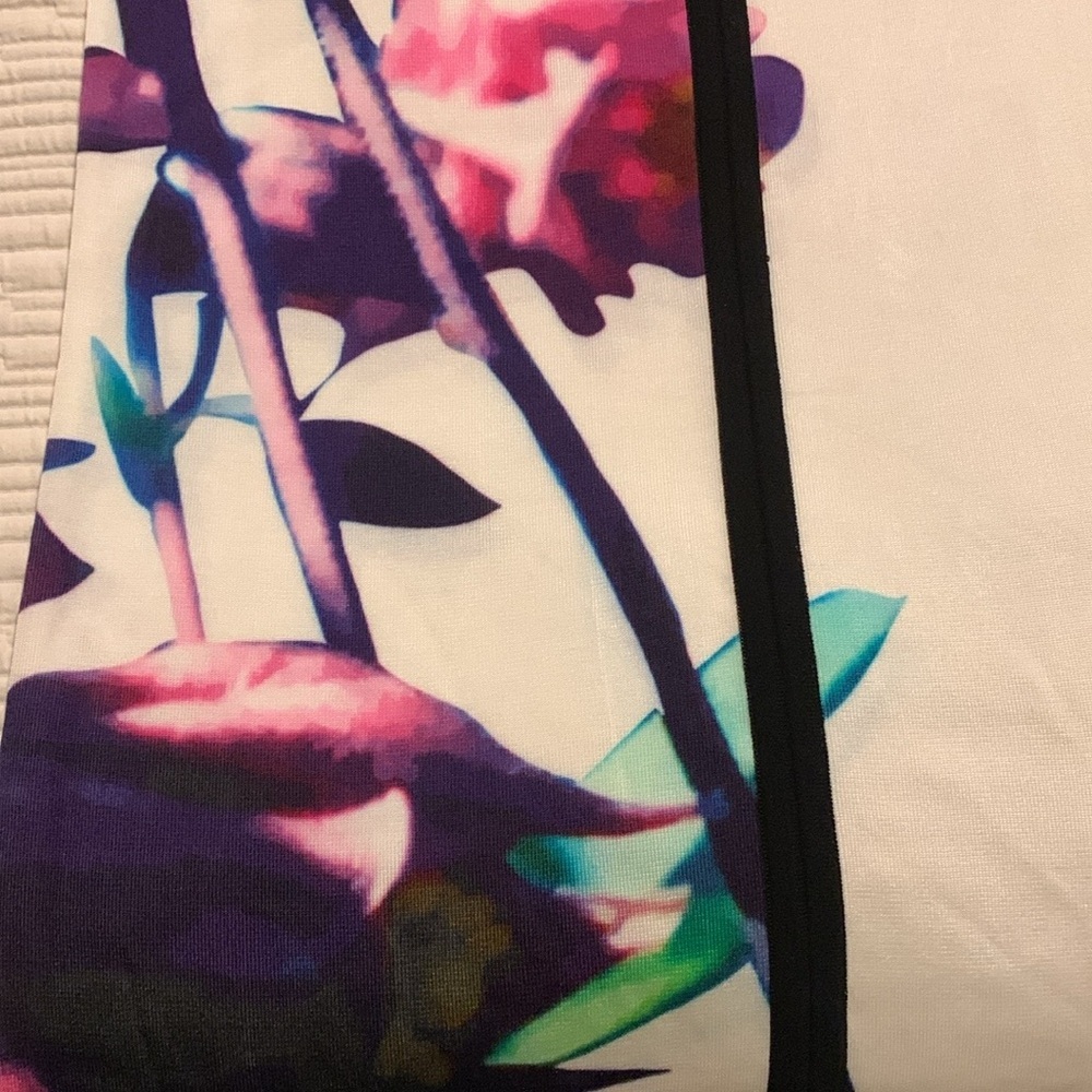 VINTAGE ESCADA ARTSY ART TO WEAR COLORFUL UNIQUE MIDI DRESS XL NWT - Picture 4 of 16